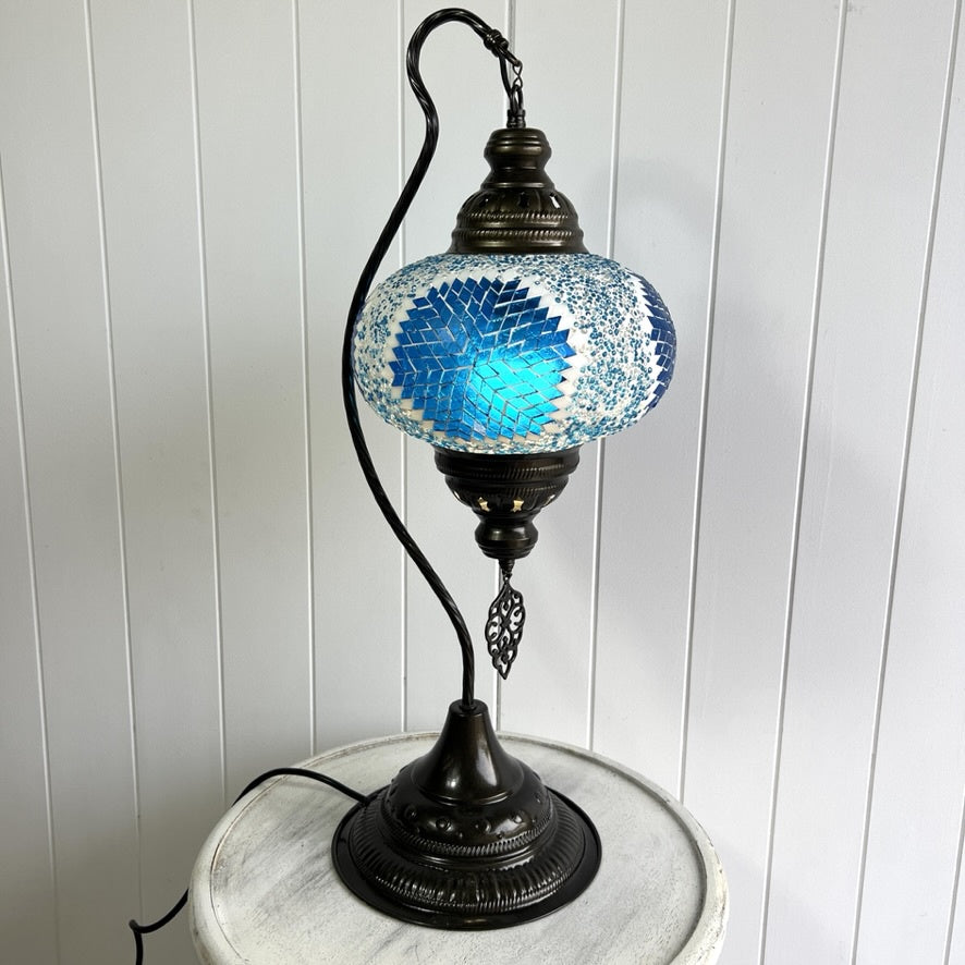 Turkish Table Lamp - Extra Large, Turquoise