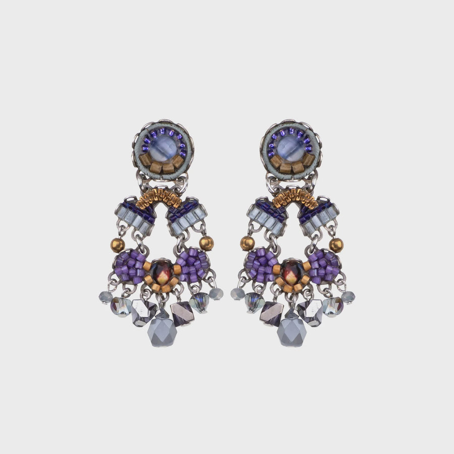 Ayala Bar - Mystical Grape, Rafa Earrings