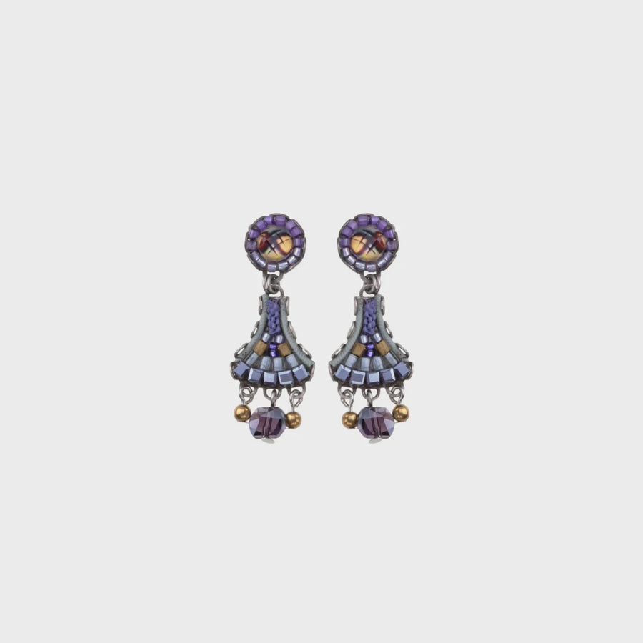 Ayala Bar - Mystical Grape, Wyn Earrings