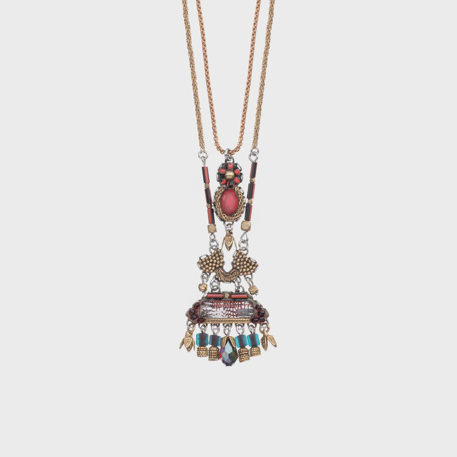 Ayala Bar - Noble Wine, Garnet Necklace