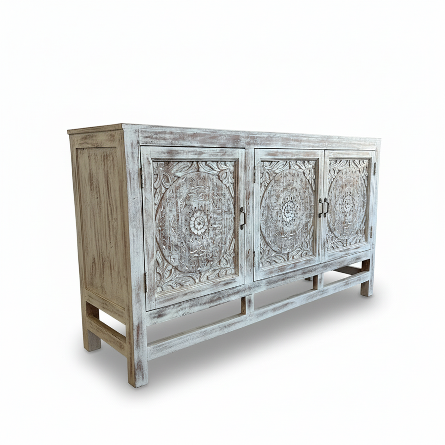 Indian 3 door Sideboard - Mandala