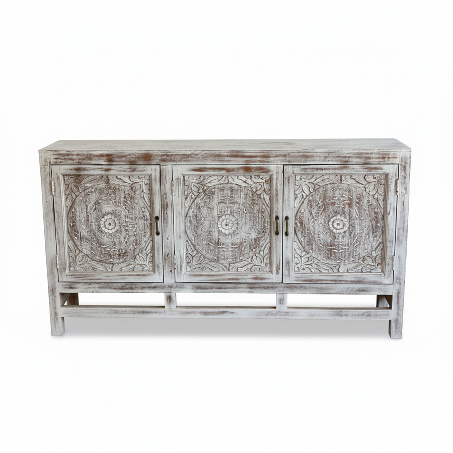 Indian 3 door Sideboard - Mandala