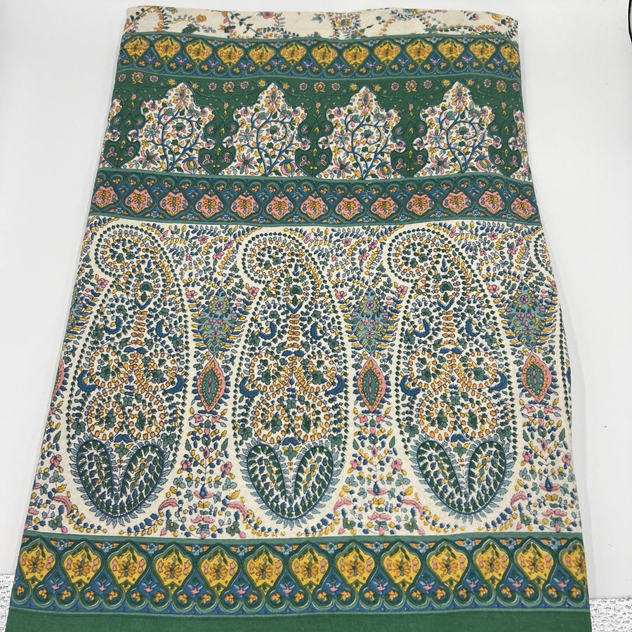Block Printed Tablecloth - 220 x 270cm, 10