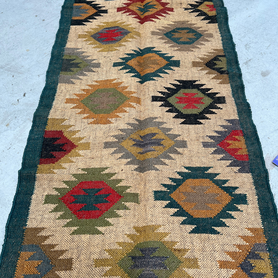 Jute & Wool Rug - 75 x 300cm, 3