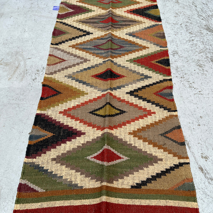 Jute & Wool Rug - 75 x 300cm, 7