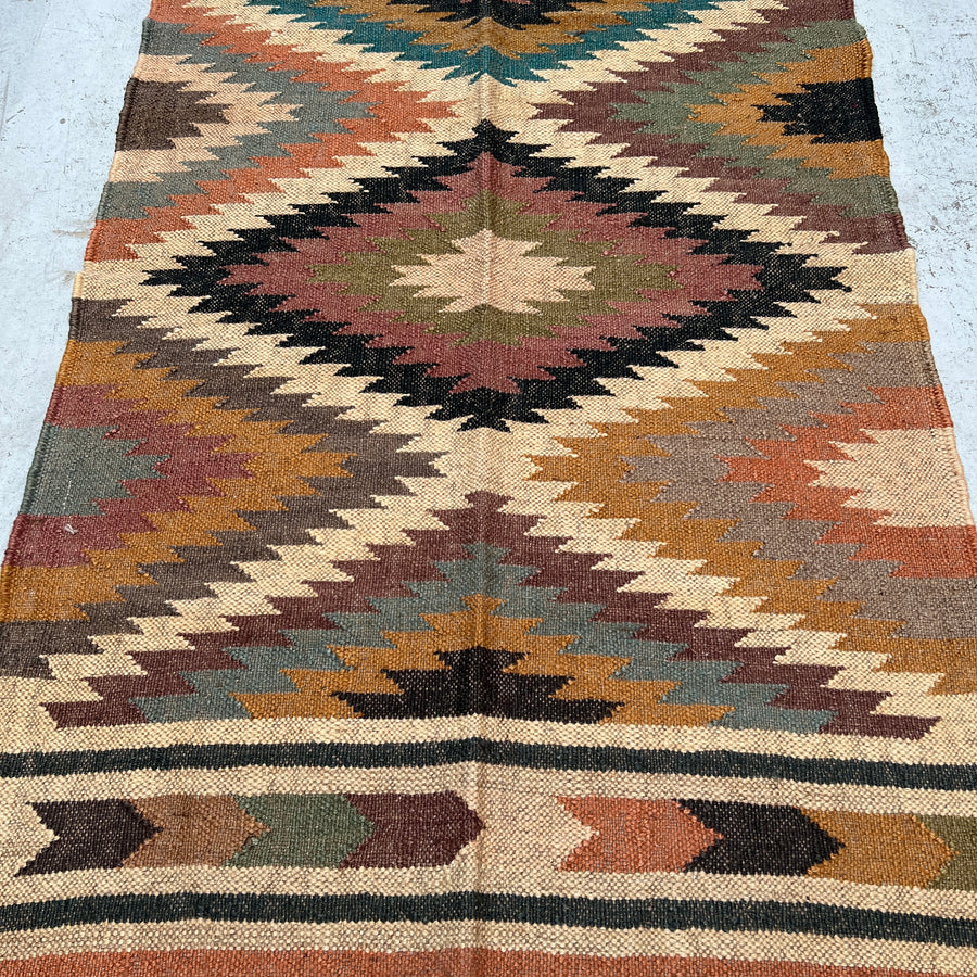 Jute & Wool Rug - 90 x 150cm, 1