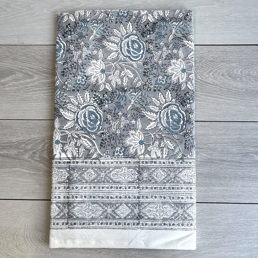 Block Printed Tablecloth - 220 x 270cm, 14