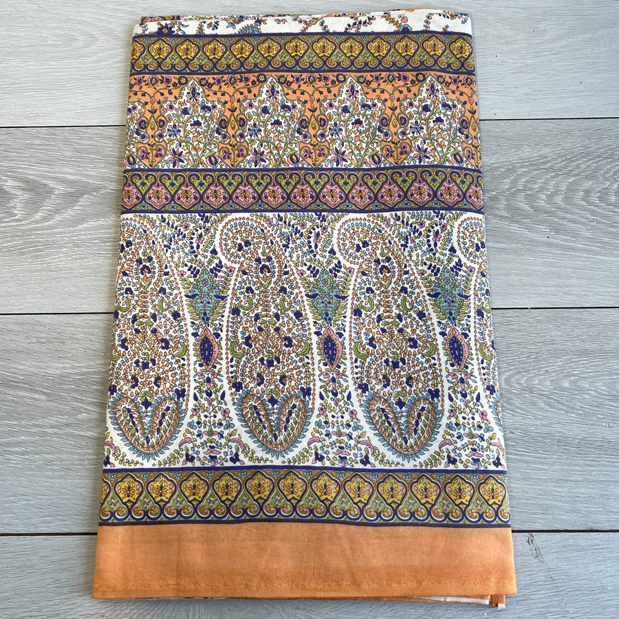 Block Printed Tablecloth - 220 x 270cm, 11