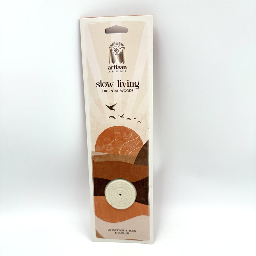 Artisan Aroma Incense - Slow Living, Oriental Woods