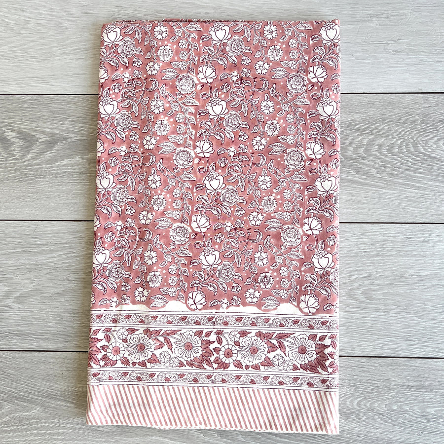 Block Printed Tablecloth - 220 x 270cm, 5