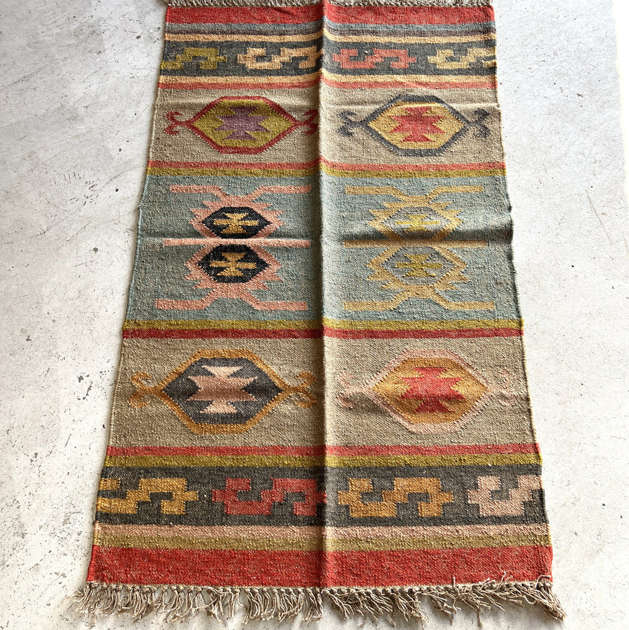 Jute & Wool Rug - 95 x 150cm, 9