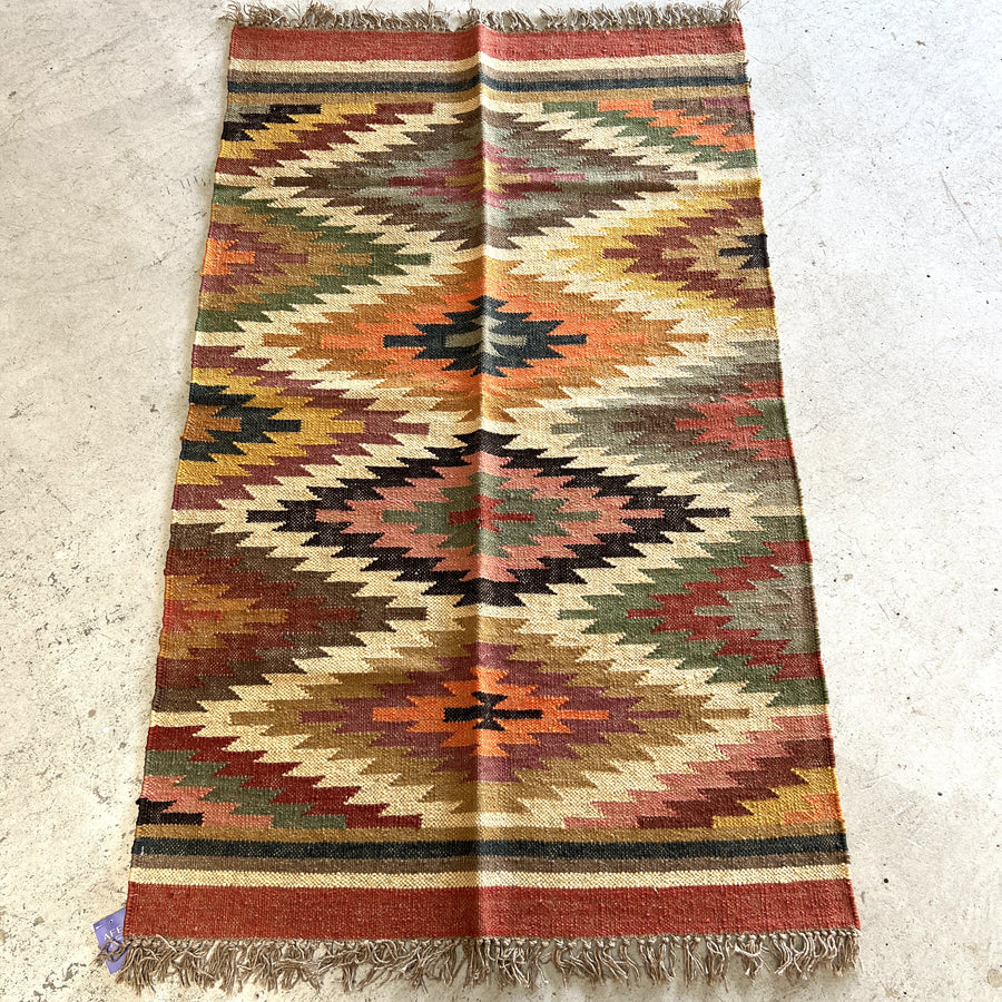 Jute & Wool Rug - 96 x 160cm, 12