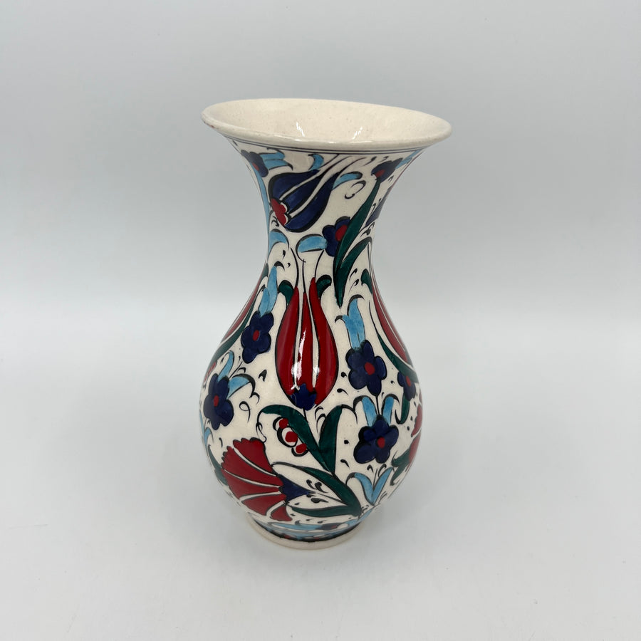 Turkish Vase 15cm, Red Tulip 2