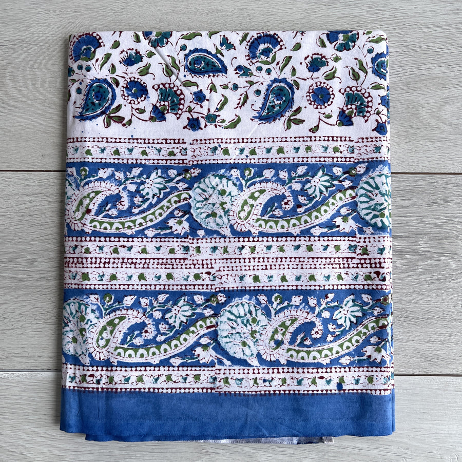 Block Printed Tablecloth - 150 x 220cm, 61