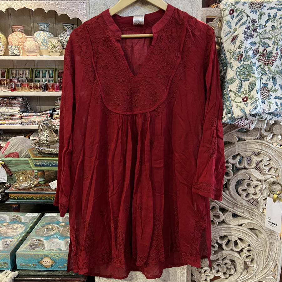 Indian Kurta - Red