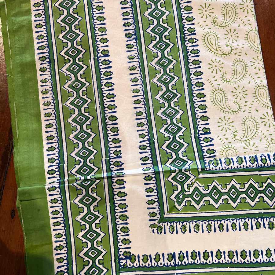 Block Printed Tablecloth - 170 x 270cm, 2