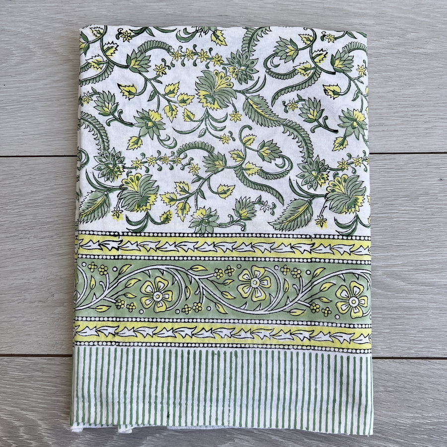 Block Printed Tablecloth - 150 x 220cm, 64