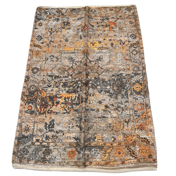 Cotton & Jute Rug - 120 x 200cm, Autumn