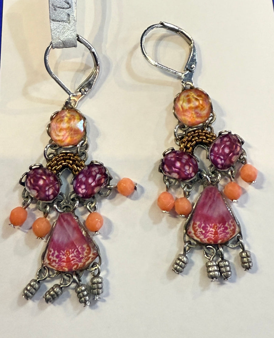 Ayala Bar - Rose Embrace, Holly Earrings