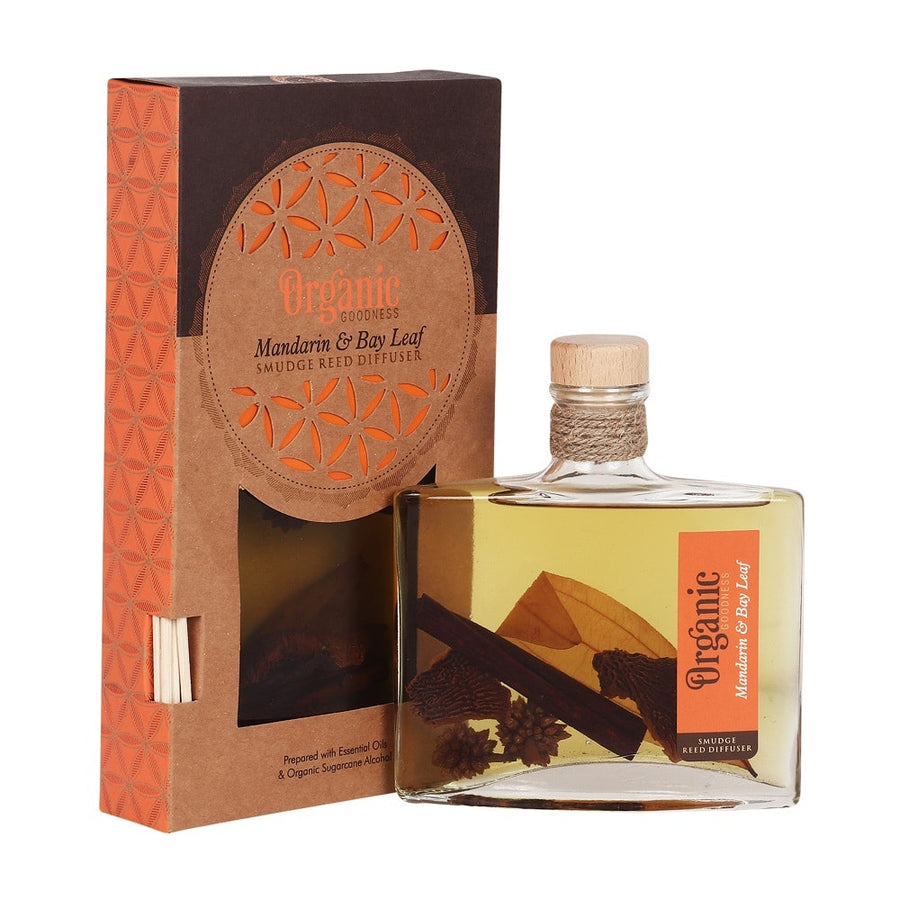 Organic Goodness Reed Diffuser - Mandarin & Bay Leaf