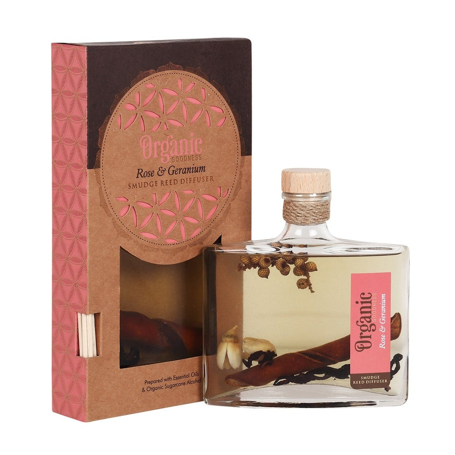 Organic Goodness Reed Diffuser - Rose & Geranium