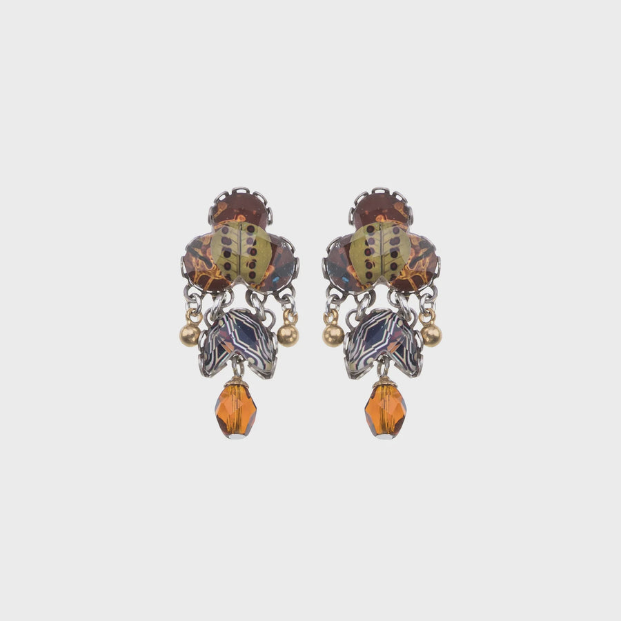 Ayala Bar - Golden Dunes, Orzaya Earrings