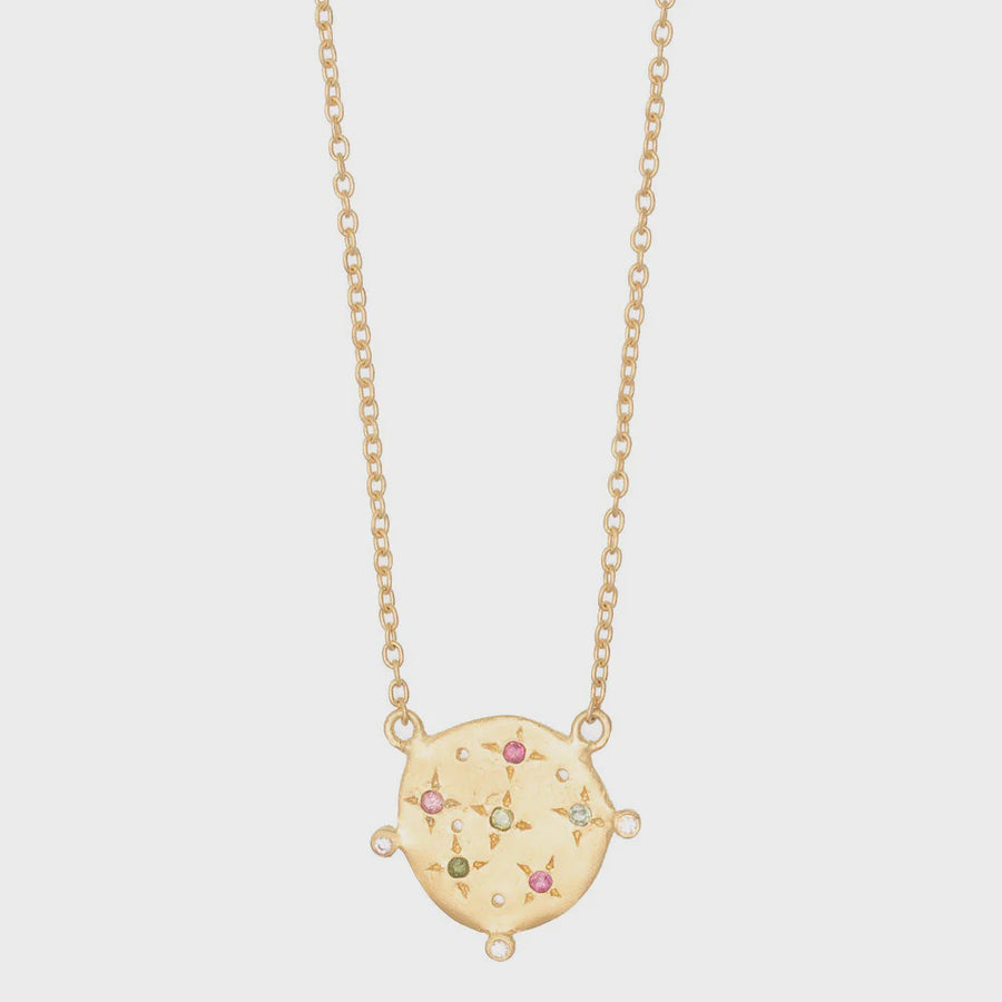Souk Necklace - Multi Tourmaline