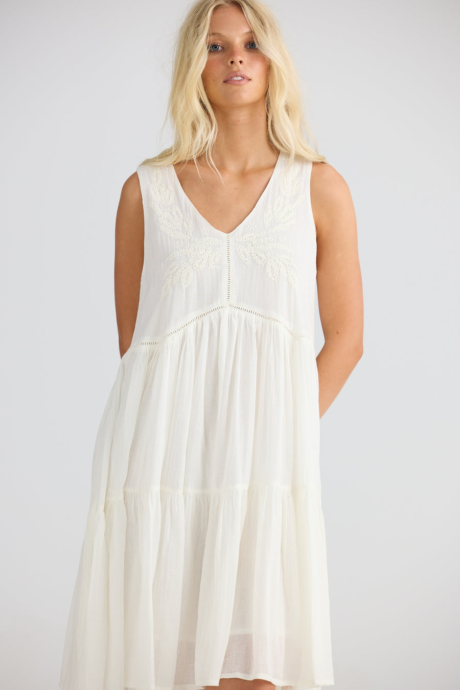 Athena Dress - Off White