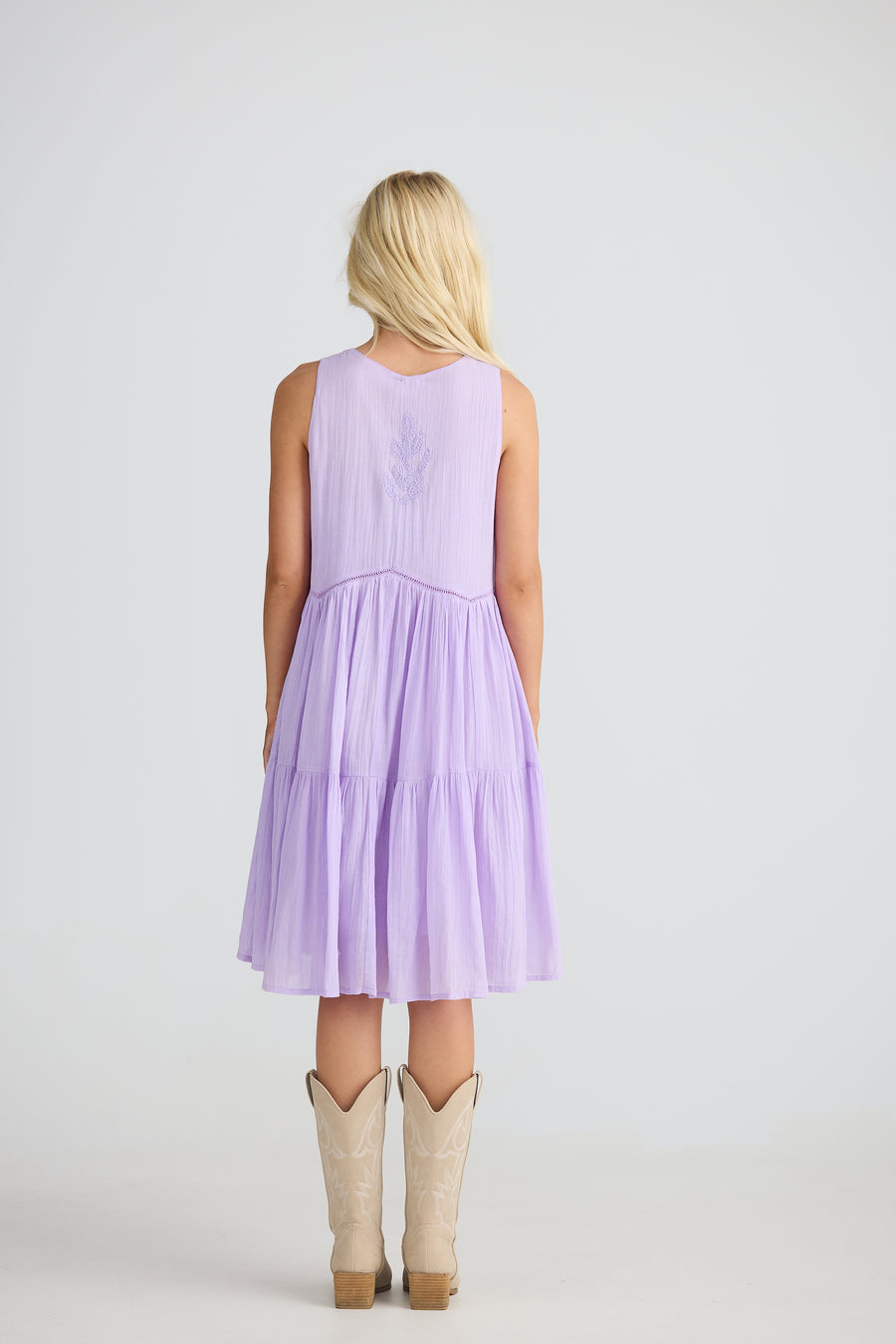 Athena Dress - Lilac Breeze