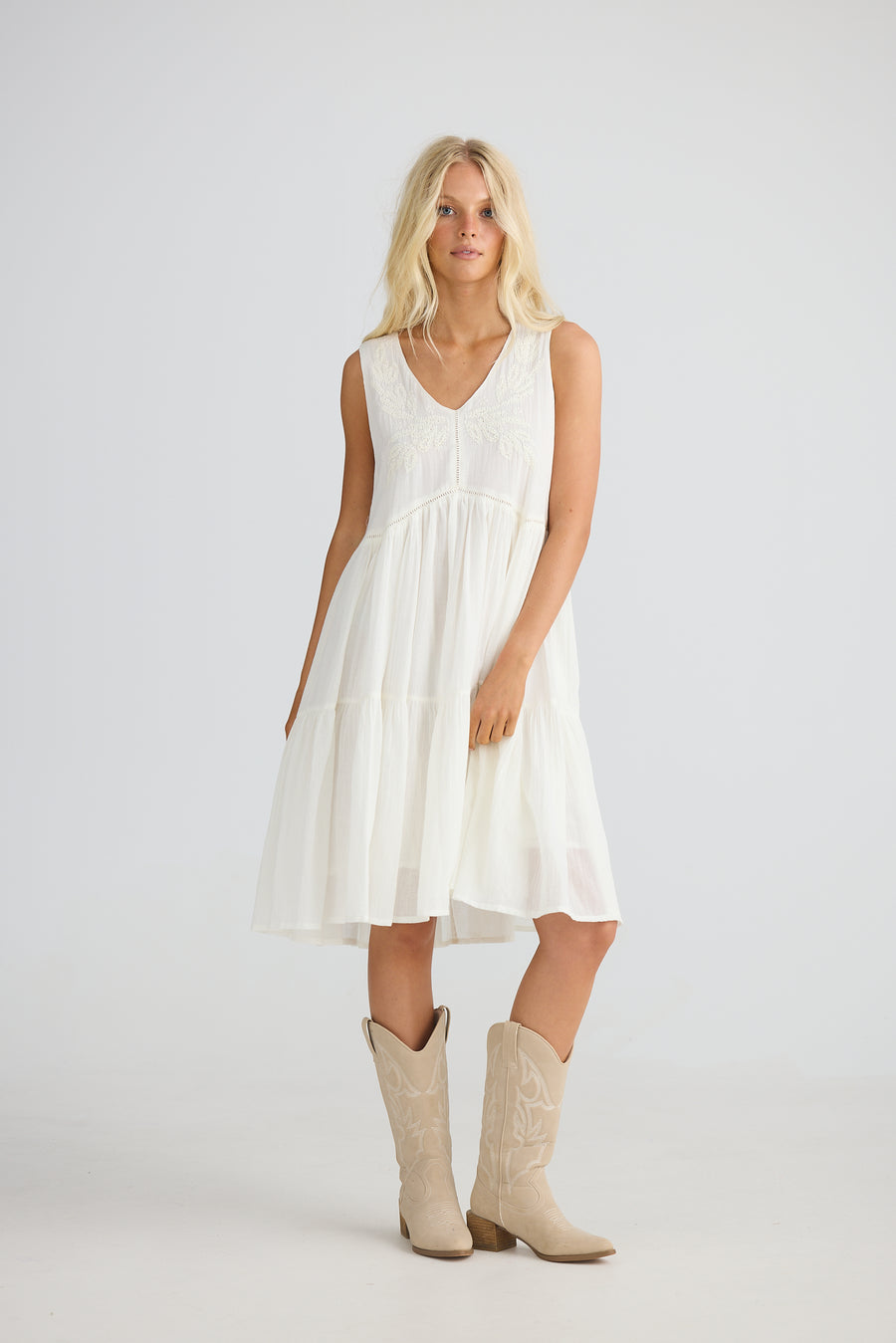 Athena Dress - Off White