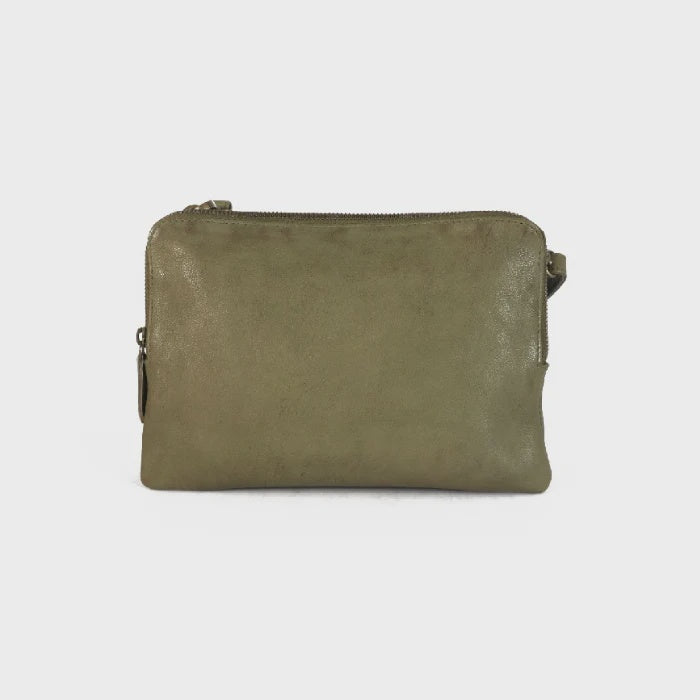 3 Zip Cross Body - Green