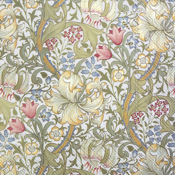 Paper Napkins - Golden Lily