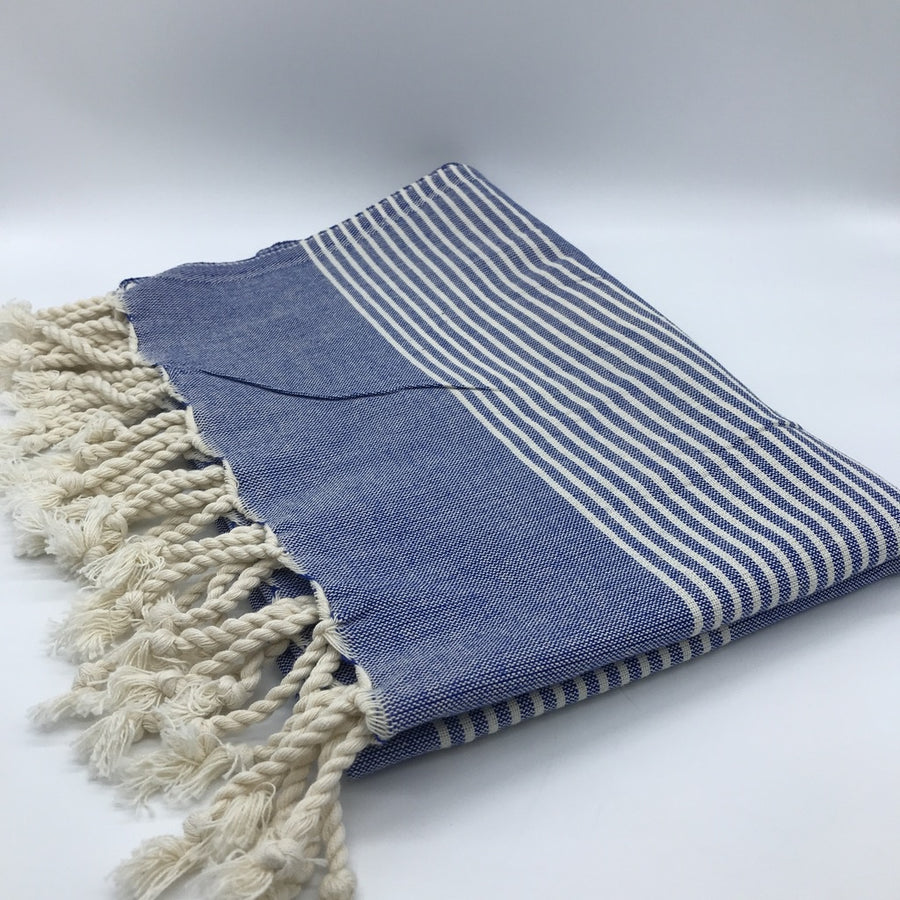 Turkish Towel Stripes Navy