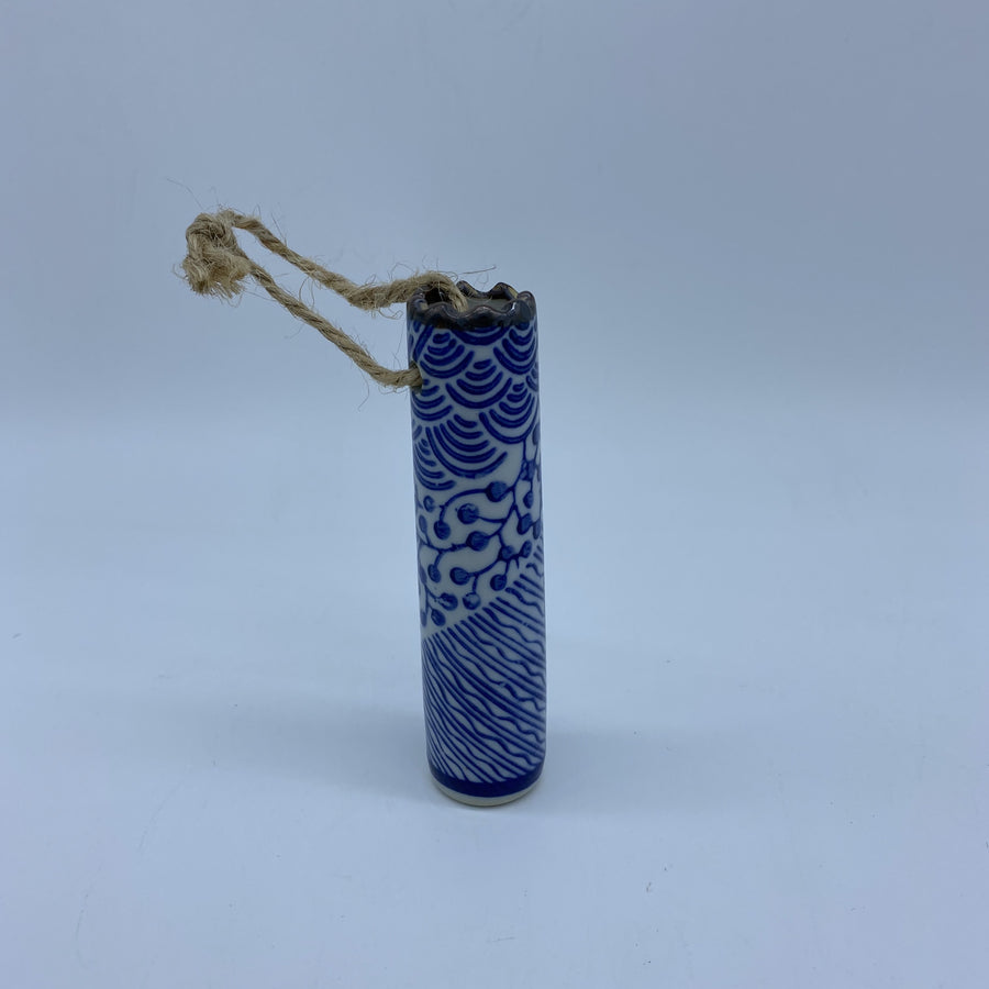 Aobana Hanging Vase - Blue 2