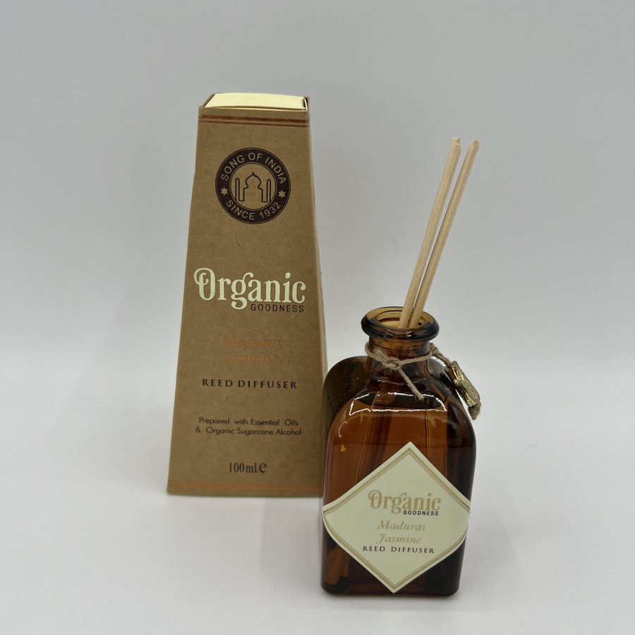 Organic Goodness Reed Diffuser - Madurai Jasmine