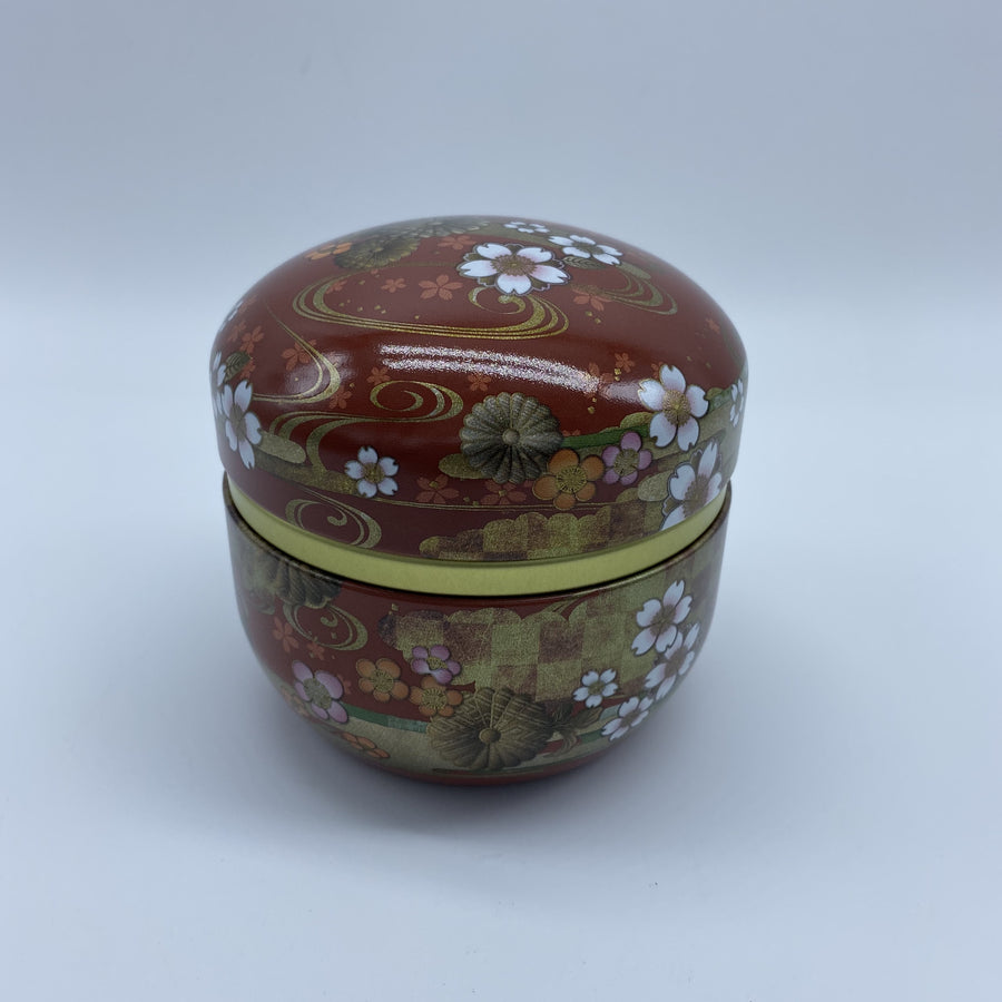 Kikusui Tea Canister, Red