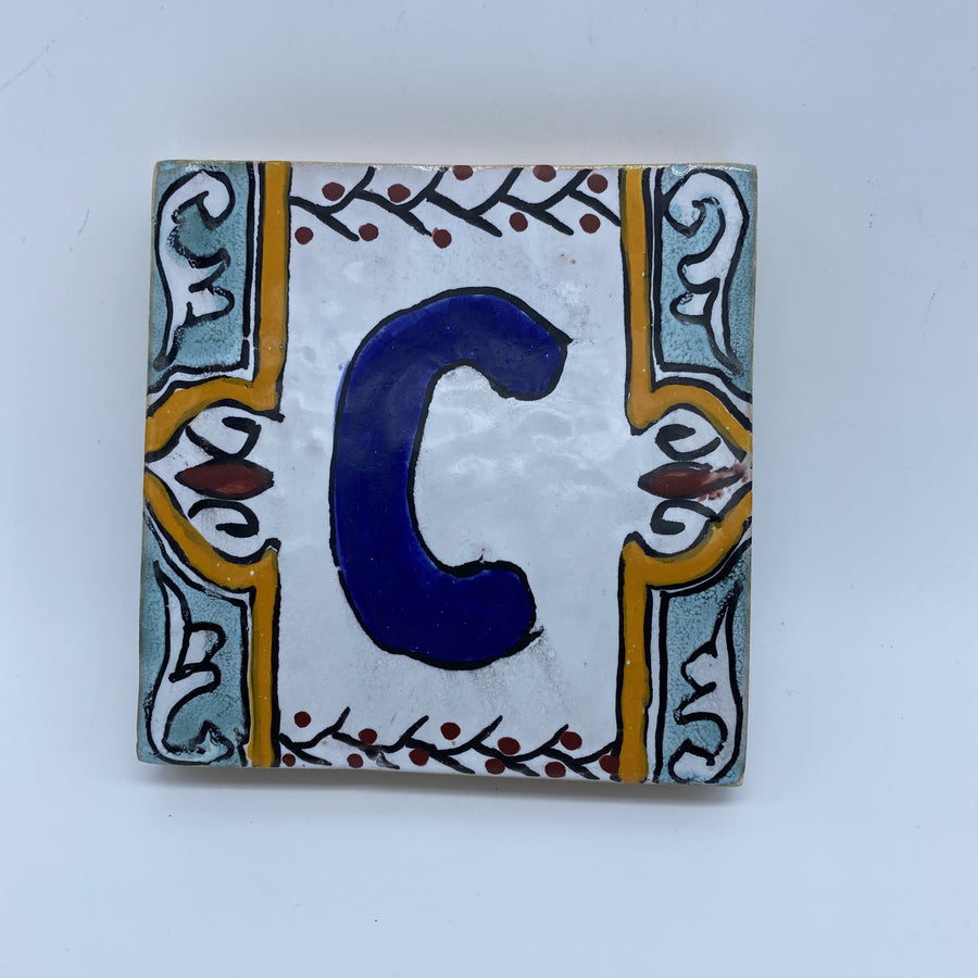 Moroccan House Letter C