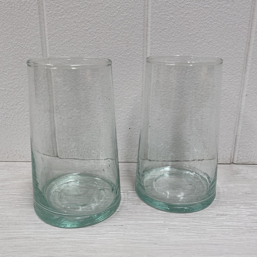 Moroccan Glasses - Clear, large