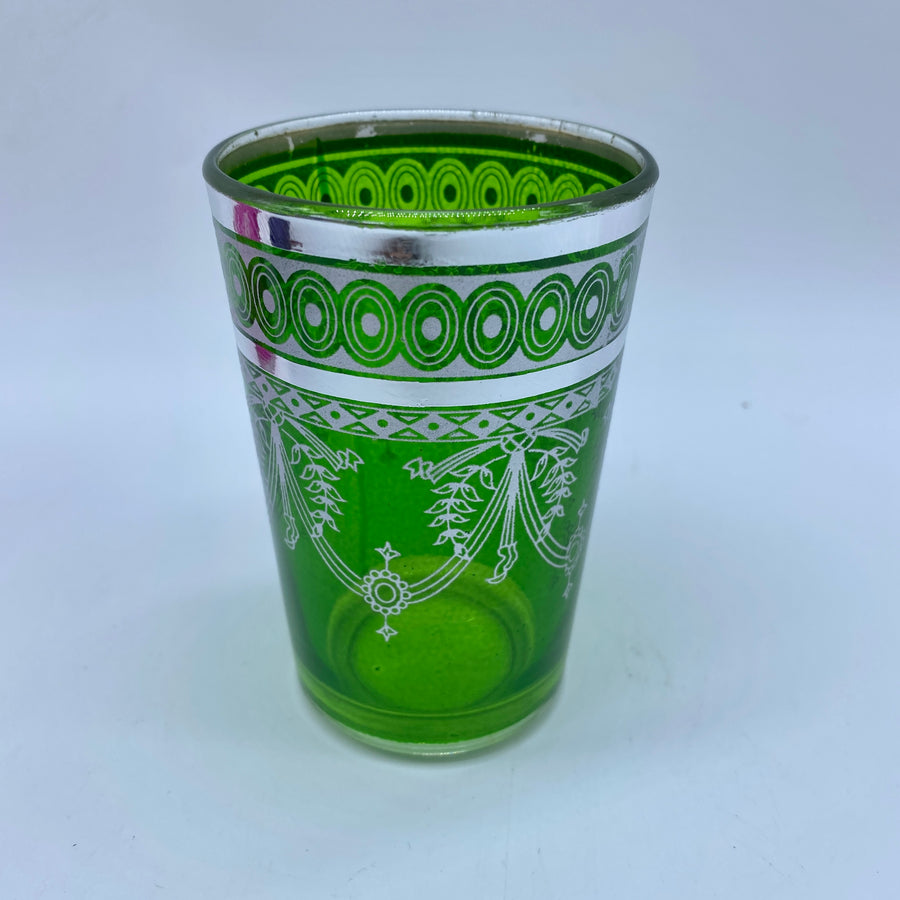 Moroccan Tea Glasses - Classic Silver, Medium