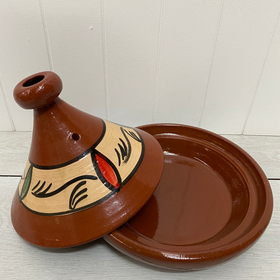 Moroccan Cooking Tajine - 29.5cm, Painted 8