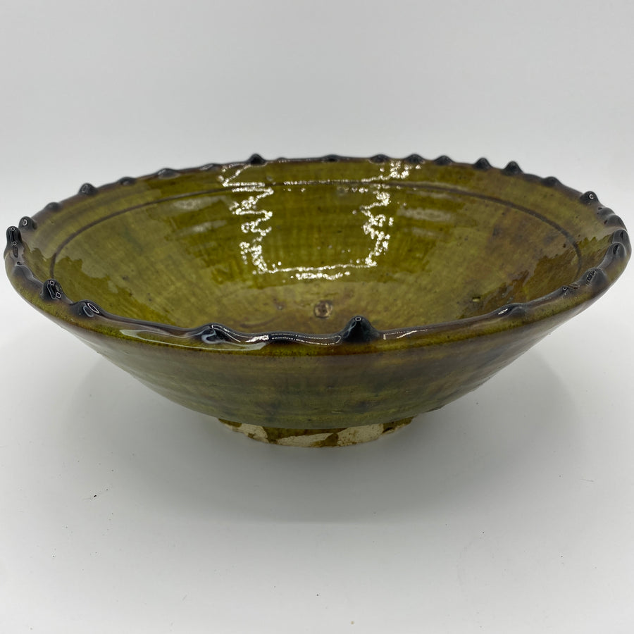 Tamegroute Bowl - 25cm, Amber