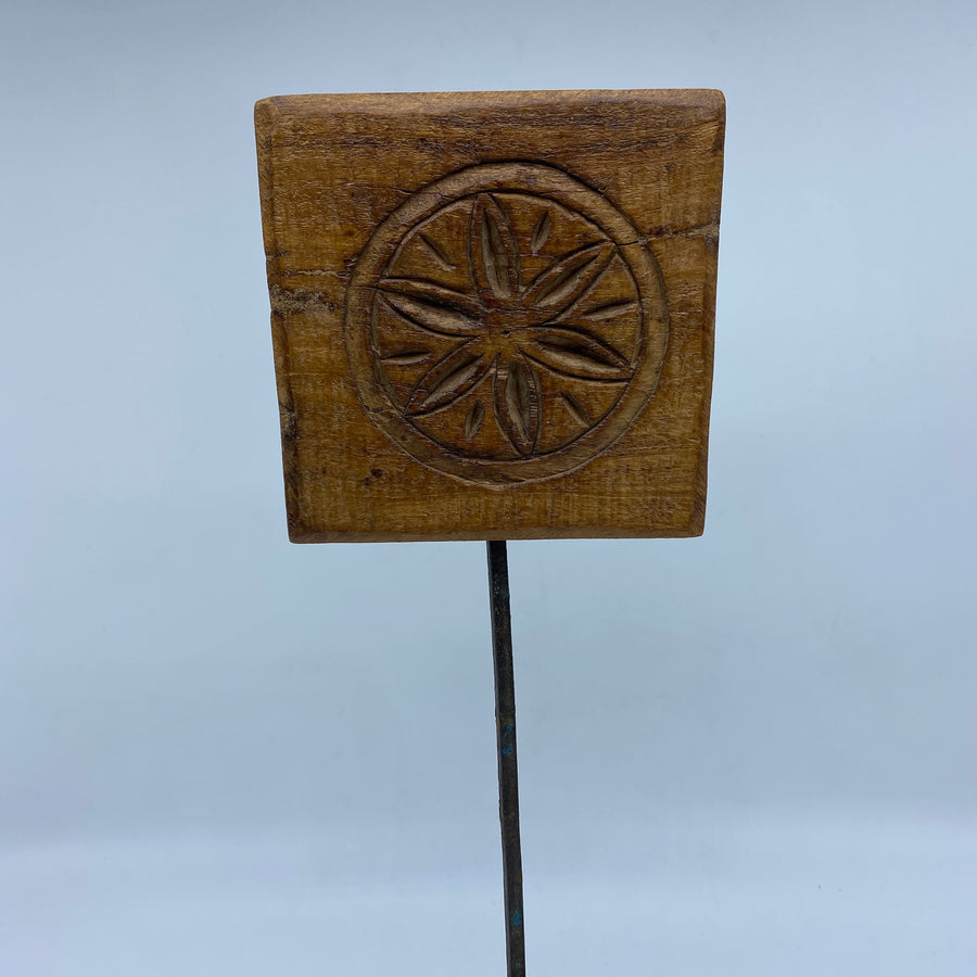 Decorative Carved Wooden Stand 4