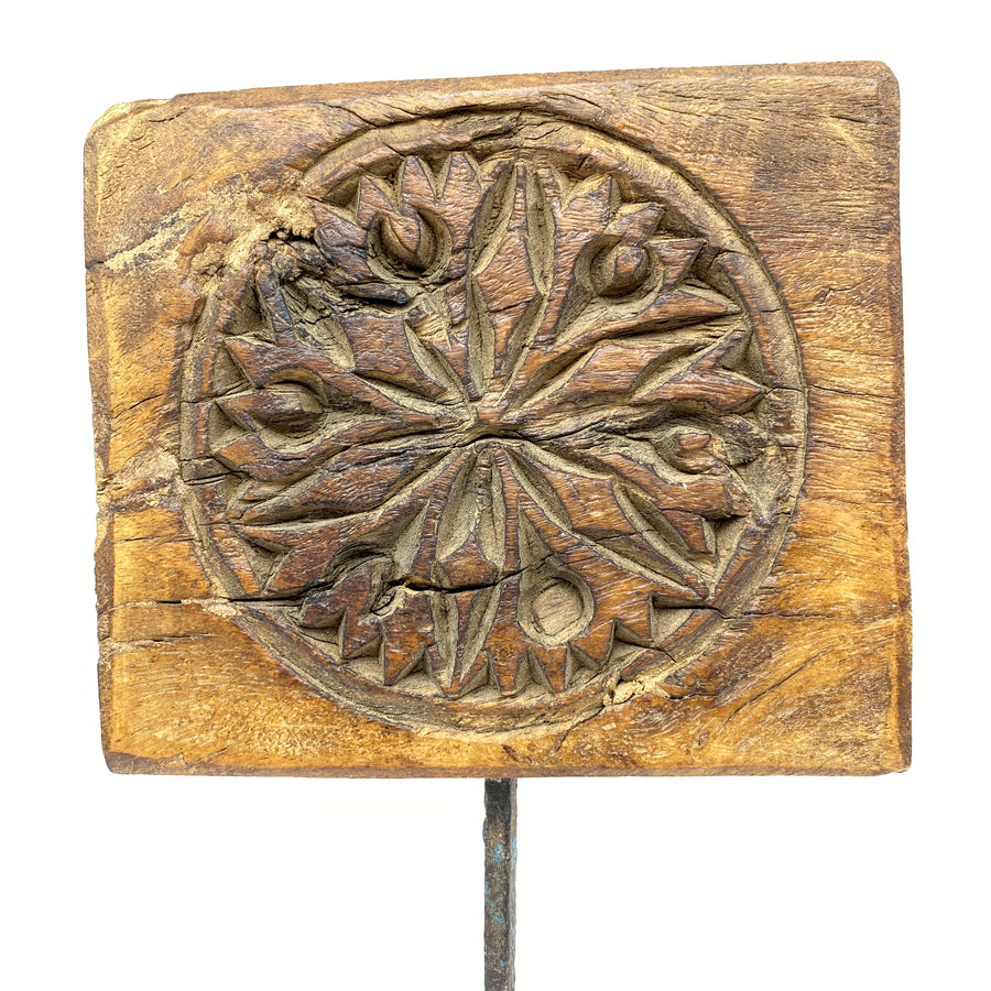 Decorative Carved Wooden Stand 6