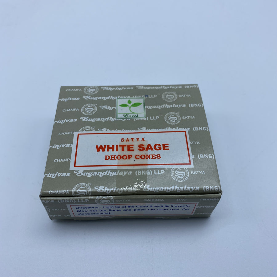 Satya White Sage Incense Cones