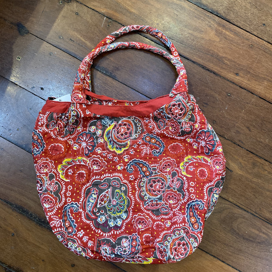 Cotton Bag - Red Flower