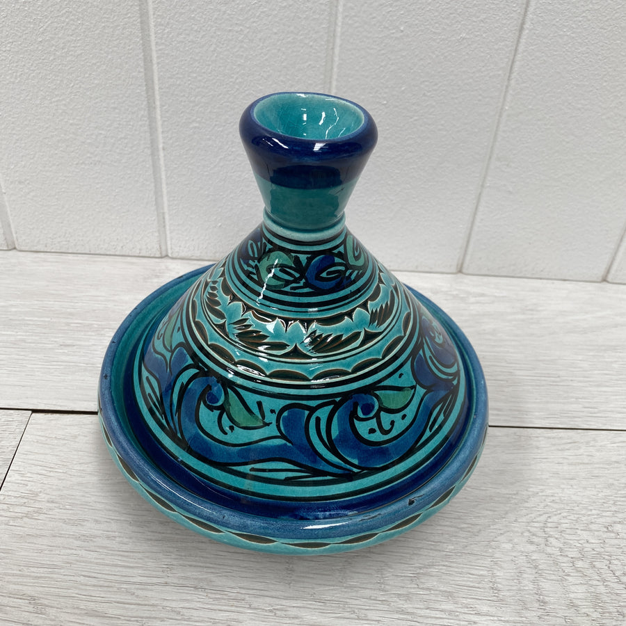 Moroccan Tajine - Safi, Turquoise Medium 2