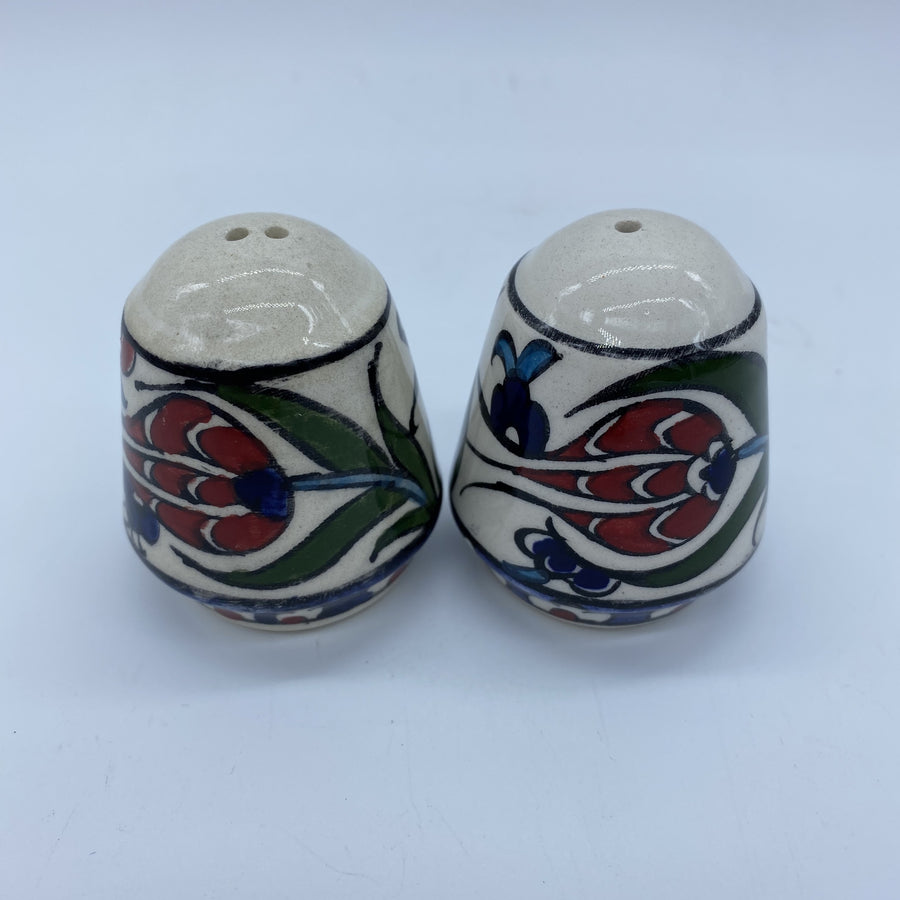 Turkish Salt and Pepper Shakers - Red Tulip