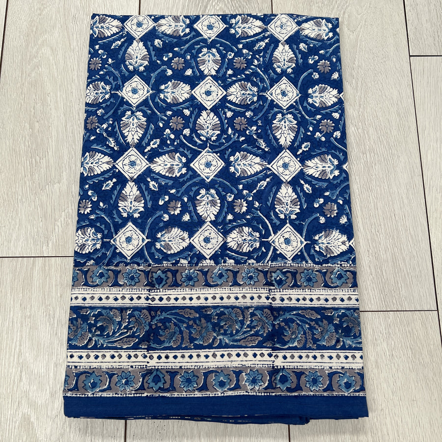 Block Printed Tablecloth - 225 x 270cm, 20