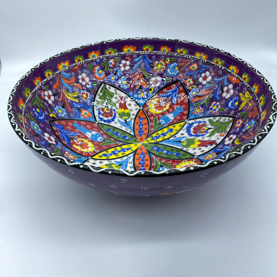 Turkish Decorative Ceramic Bowl 30cm