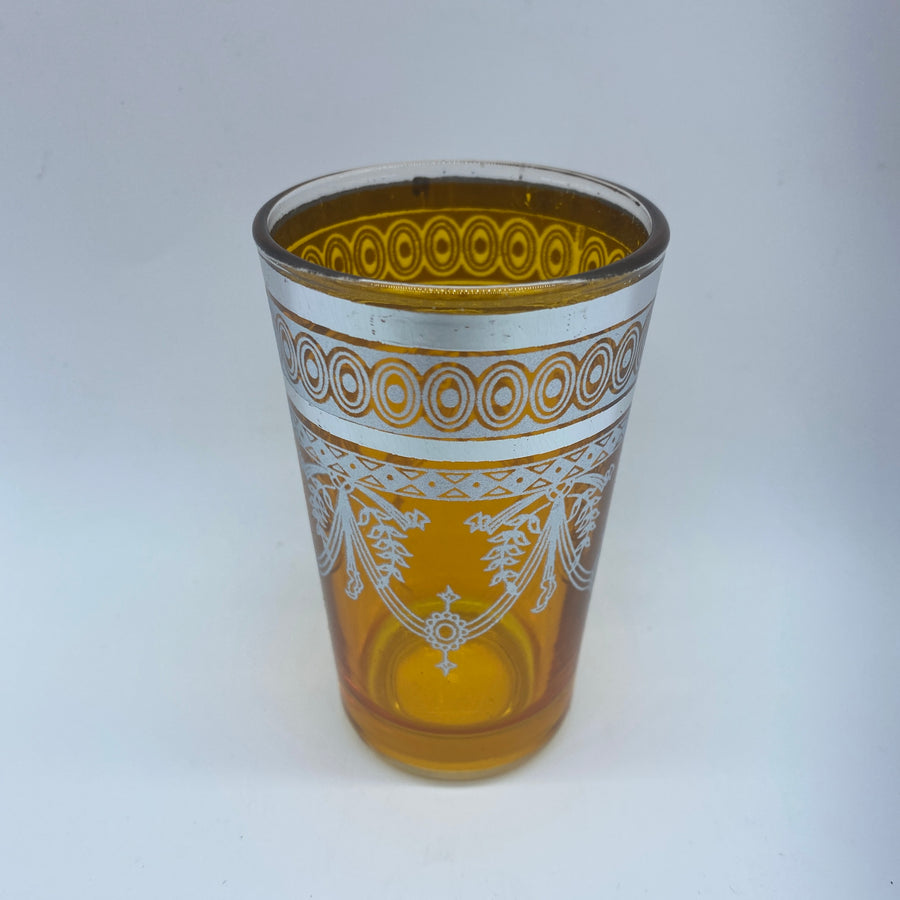 Moroccan Tea Glasses - Classic Silver, Small